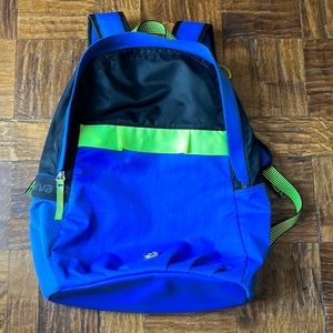 Ivivva by Lululemon backpack blue neon yellow